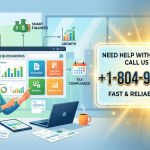 『 +1-804-985-1002 』 How do QuickBooks help small businesses save time on bookkeeping?